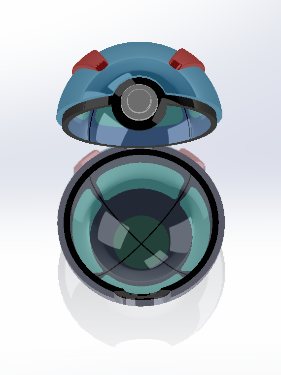 Pokemon Ball Open View