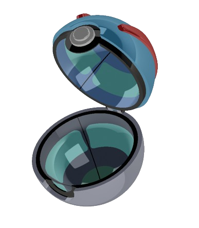 Pokemon Ball 3D Model